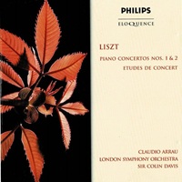 Phillips : Arrau - Liszt Concertos, Concert Etudes